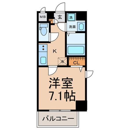 Ｚ・Ｒ名駅の物件間取画像